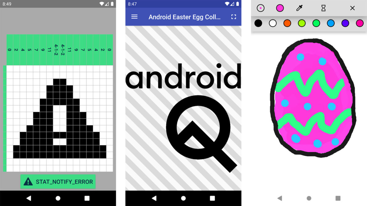 Easter Egg Collection in Android screenshot