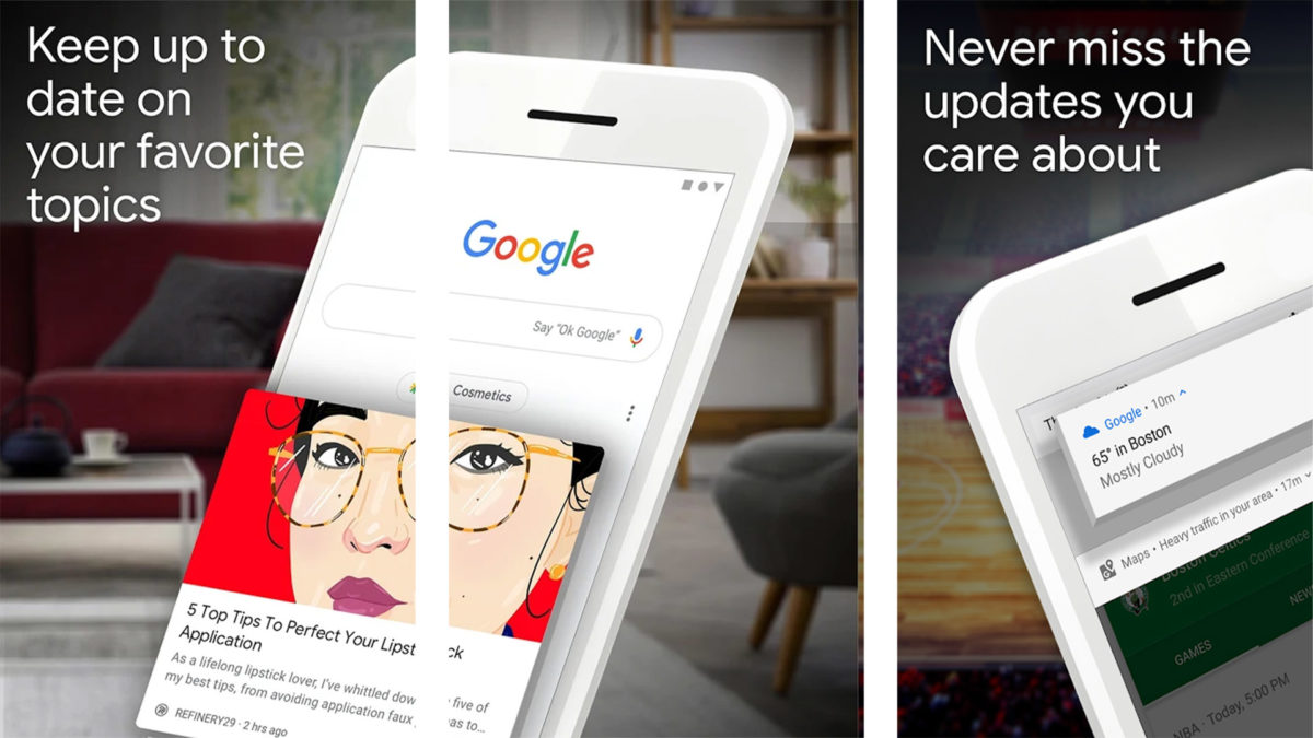 Google App screenshot 2020 best android apps