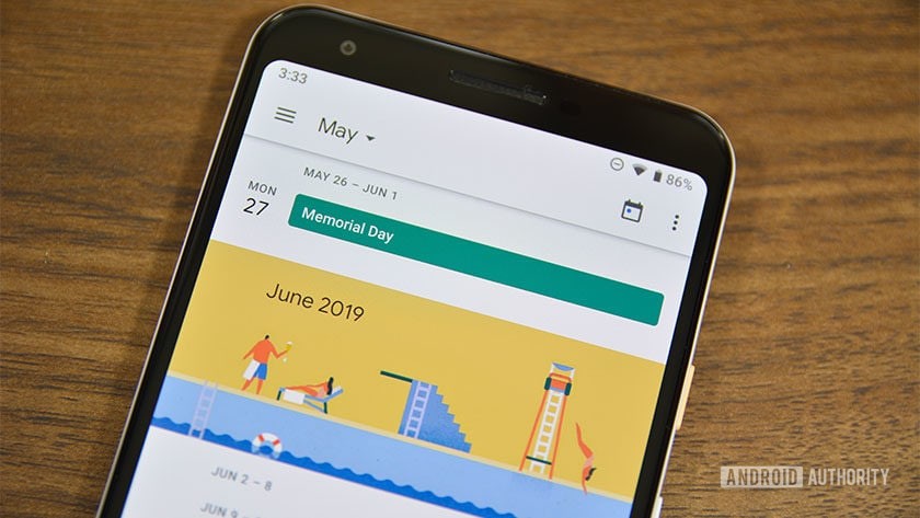 A photo of Google Calendar, one of the best calendar apps for Android.