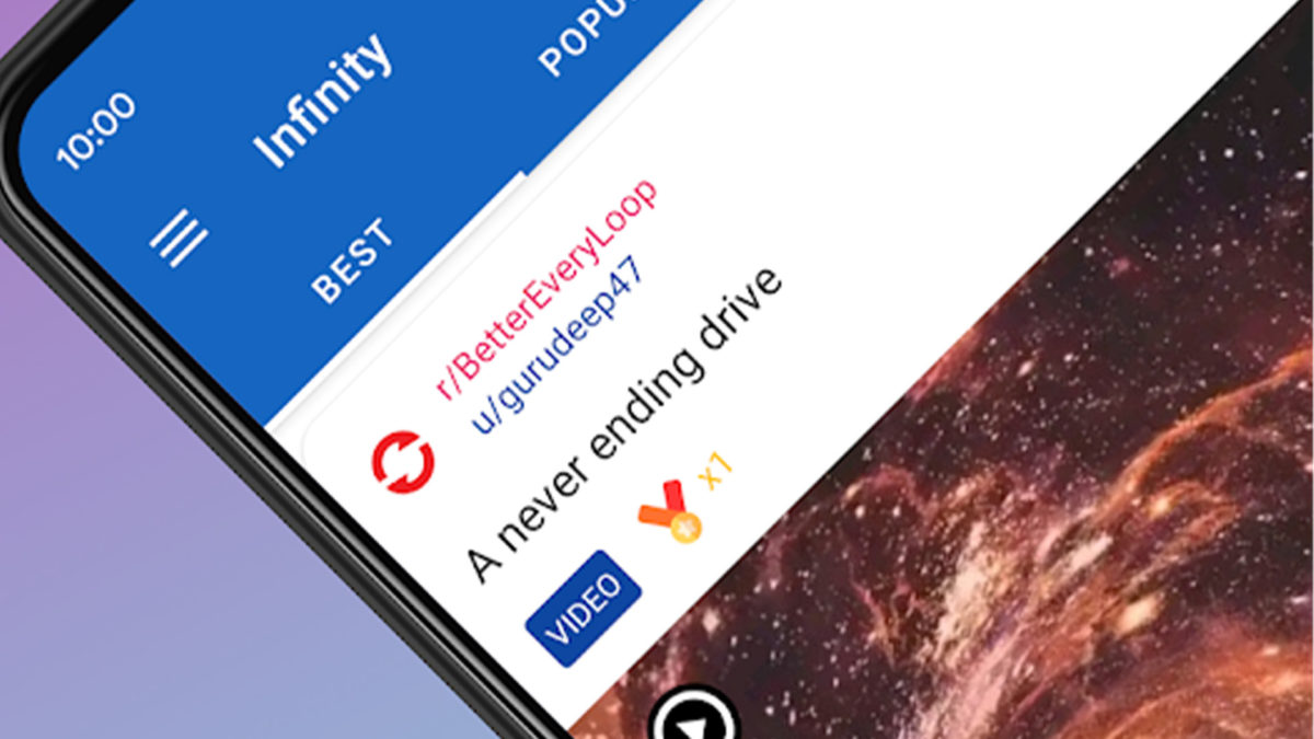 Infinity best reddit apps for android