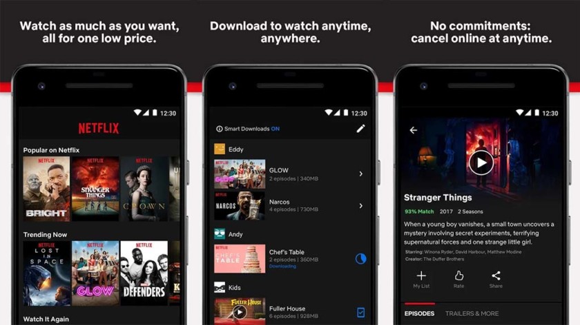 Netflix is one of the best history apps for android