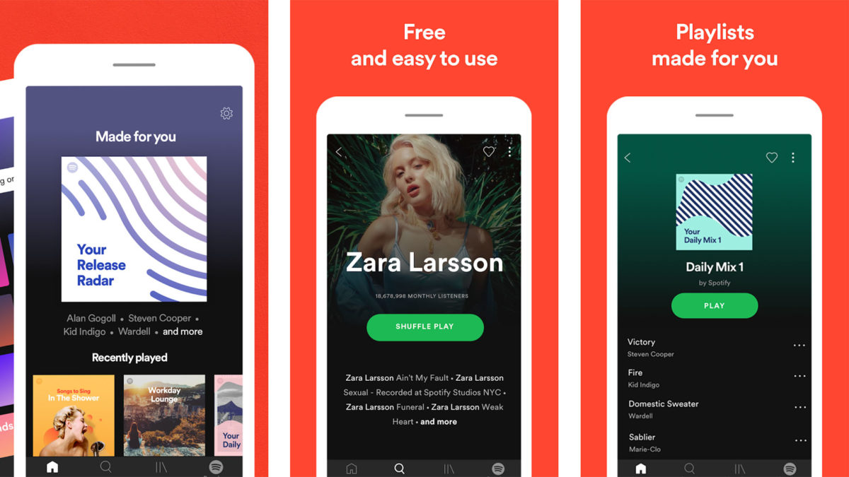 Spotify screenshot 2020 2