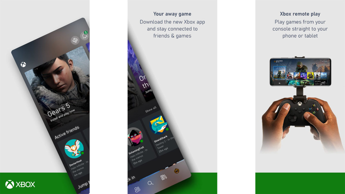 Xbox App screenshot 2020