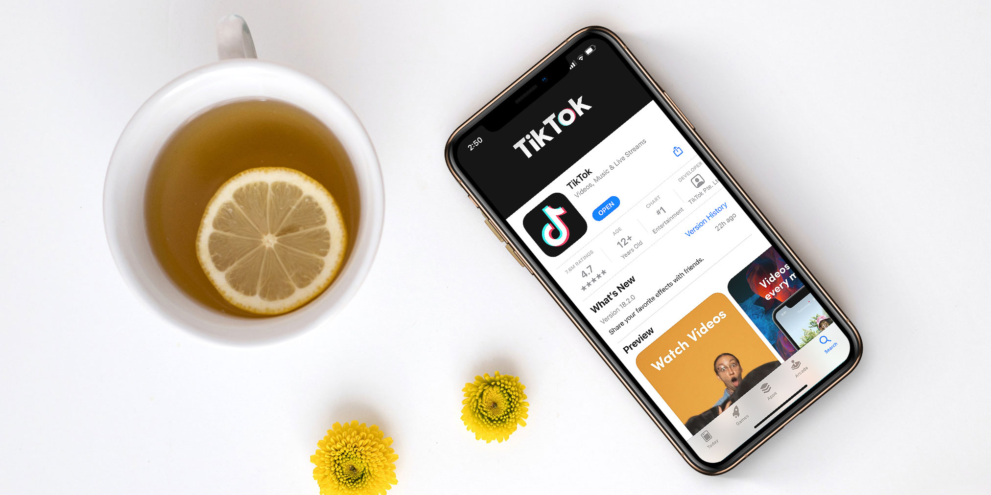 TikTok saw the highest percentage of positive reviews among the top 100 most downloaded U.S. iOS apps in 2020